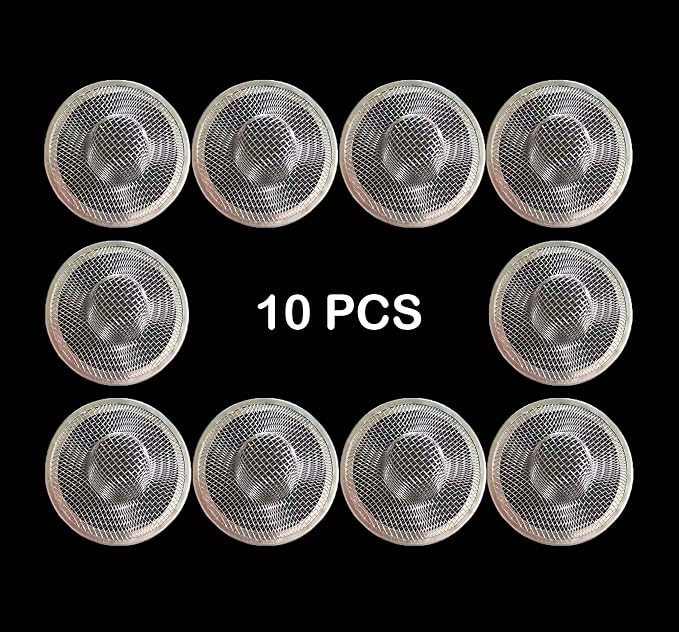 10PCS Mesh Sink Drain Strainer Hair Catcher, 2.125'' Stainless Steel Slop - Image 7