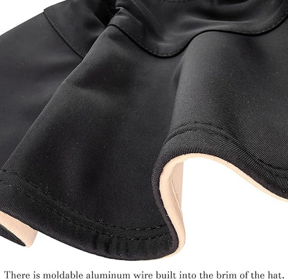 Sun Hats for Womens Wide Brim UV Protection Fishing Hats Packable Reversible Hollow Top Hat with Ponytail Beach Travel Hats