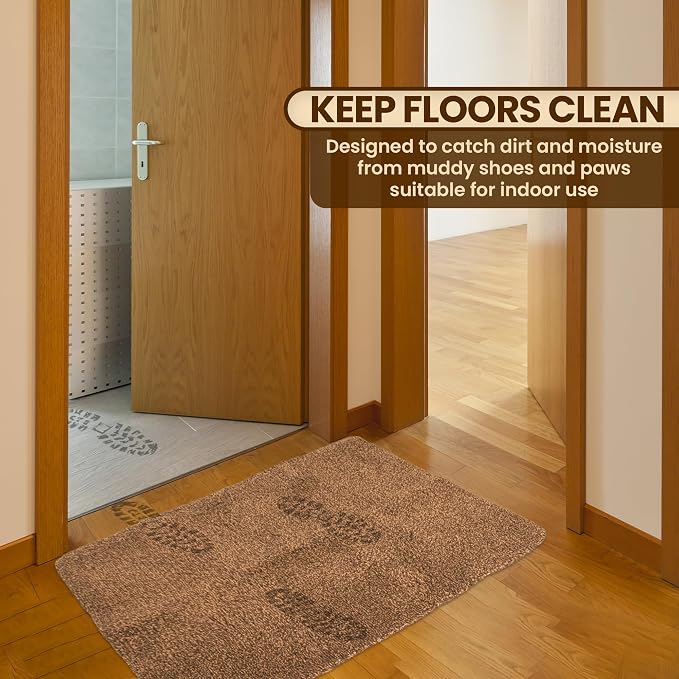 Premium Microfiber Indoor Door Mat – 36"x60" Washable Entry Mat, Waterproof - Image 4