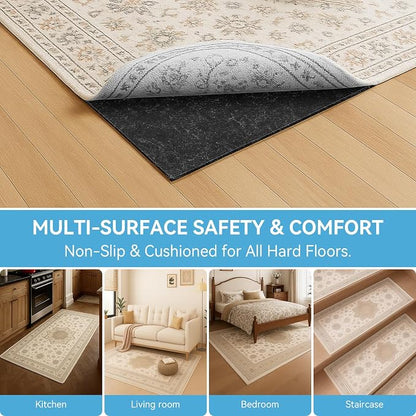 Warmstar 8x10 FT Non Slip Rug Pad, 100% Waterproof Felt Rug Pad - Image 7
