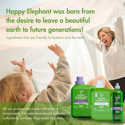 Happy Elephant Laundry Detergent, Ultra Concentrated Washing Machine Laundry - Image 7