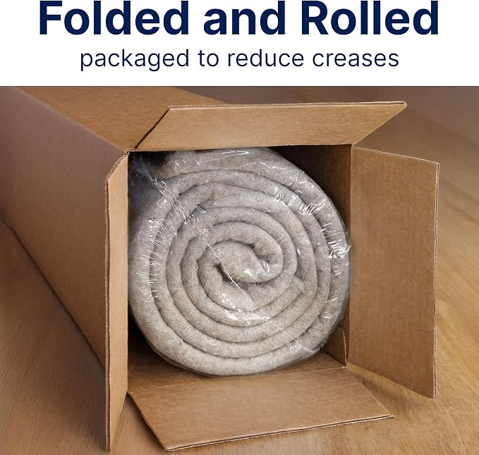 RUGPADUSA - Eco-Plush - 12'x18' - 1/4" Thick - 100% Felt - Premium Cushioned - Image 8