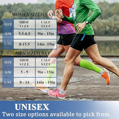 CHARMKING Compression Socks for Women & Men Circulation (3 Pairs) 15-20 mmHg is Best Support for Athletic Running Cycling