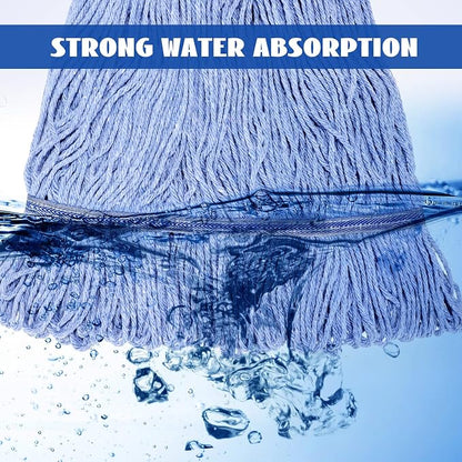 Gejoy 10 Pack 24oz Mop Head Replacement Commercial Cleaning Mop Head Wet String - Image 5