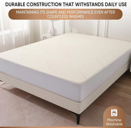 Luxury Waterproof Organic Mattress Protector Full - Image 6
