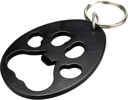 Swatom Dog Paw Keychain Bottle Opener Beer Opener Tool, Key Tag Chain Ring - Image 6
