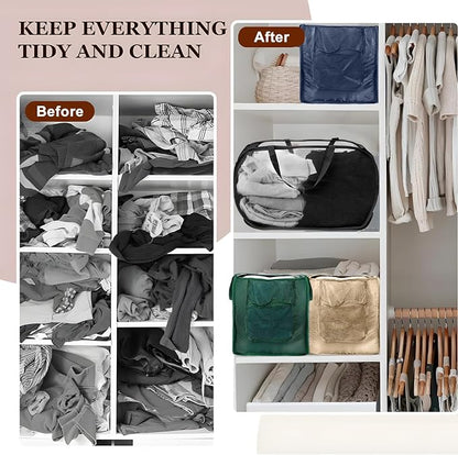 4 Pack Closet Storage Bins, Storage Containers - Image 3