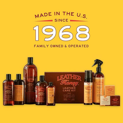 Leather Honey Leather Cleaner Spray: UV Protectant, Non-Toxic & Made in the USA - Image 4