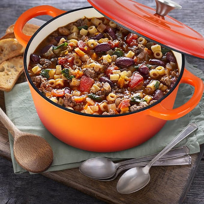 E-far 3 Qt Enameled Cast Iron Dutch Oven - Image 6