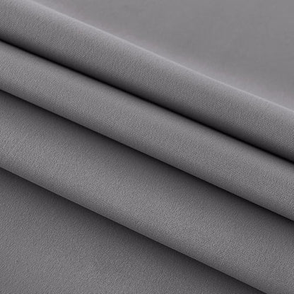 DWCN French Door Curtains – Rod Pocket Thermal Blackout Curtain - Image 5