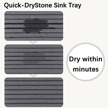Set of 4 Water Absorbent Diatomite Coasters, Diatomaceous Earth Kitchen Soap - Image 5