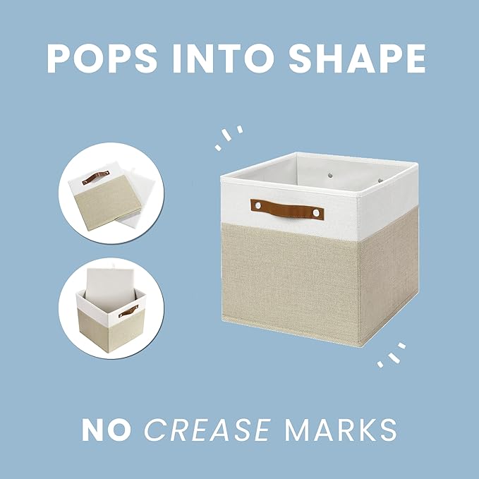 OrganiHaus 11x11 Cube Storage Bins - Image 6