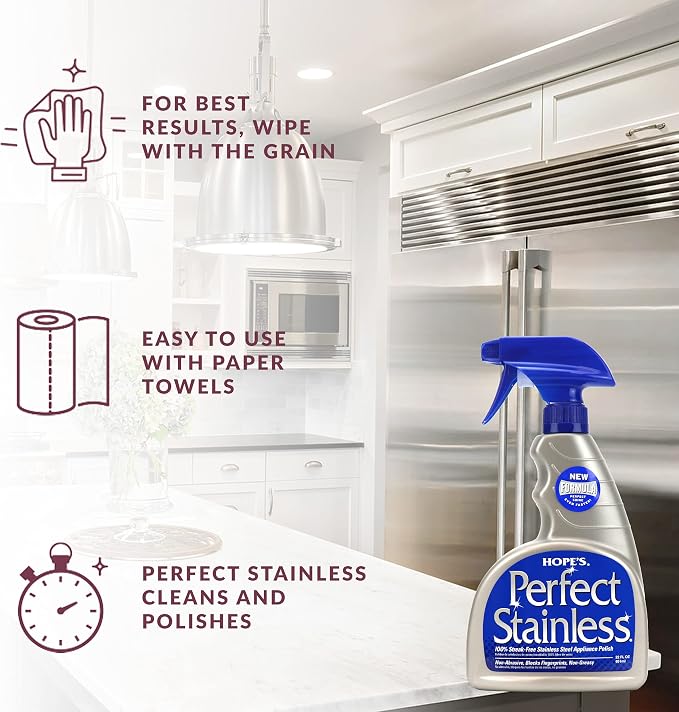 HOPE'S Perfect Stainless Steel Cleaner and Polish - Image 6