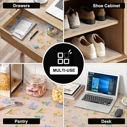INNOLITES Non-Slip Shelf Liner – Cabinet & Drawer Liner Non-Adhesive – - Image 8