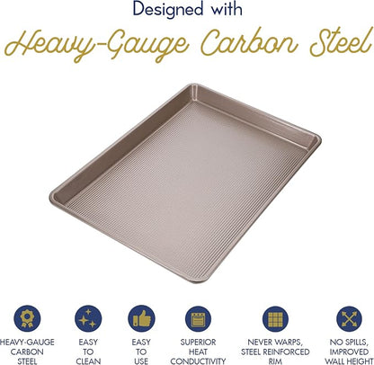 Ultra Cuisine Wire Rack Baking Sheet Pan Set - Image 4