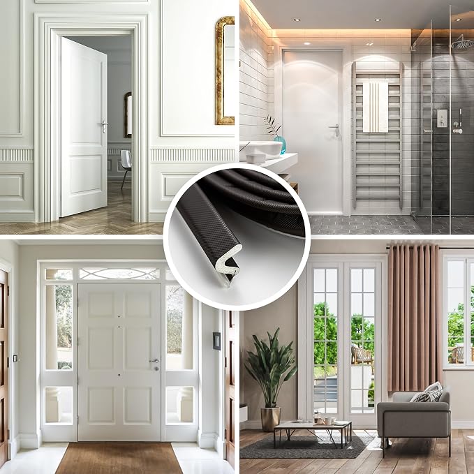 Weather Stripping Door Seal Strip Soundproof Q Foam Weather Stripping - Image 8