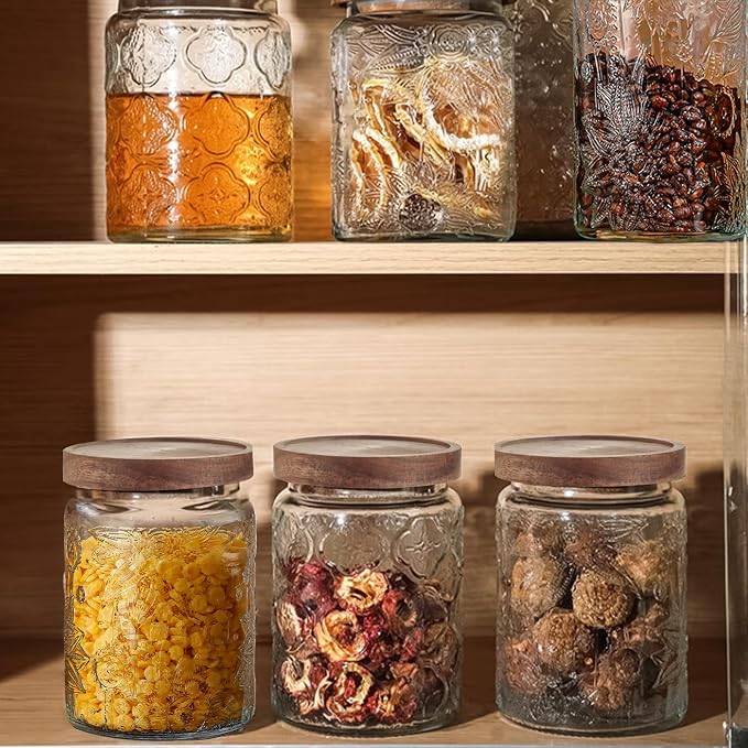 24 OZ/2 PCS Glass Storage Jar - Image 6