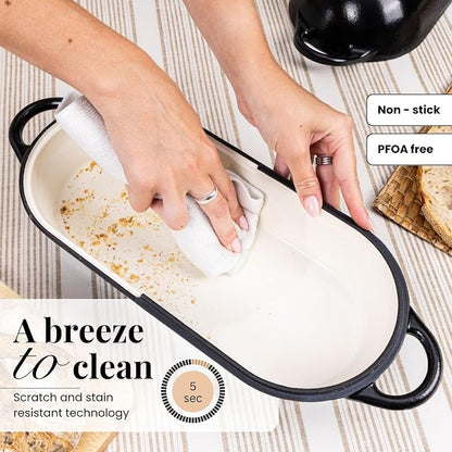 Enamelled Cast Iron Bread Loaf Pot – Dutch Oven - Image 4