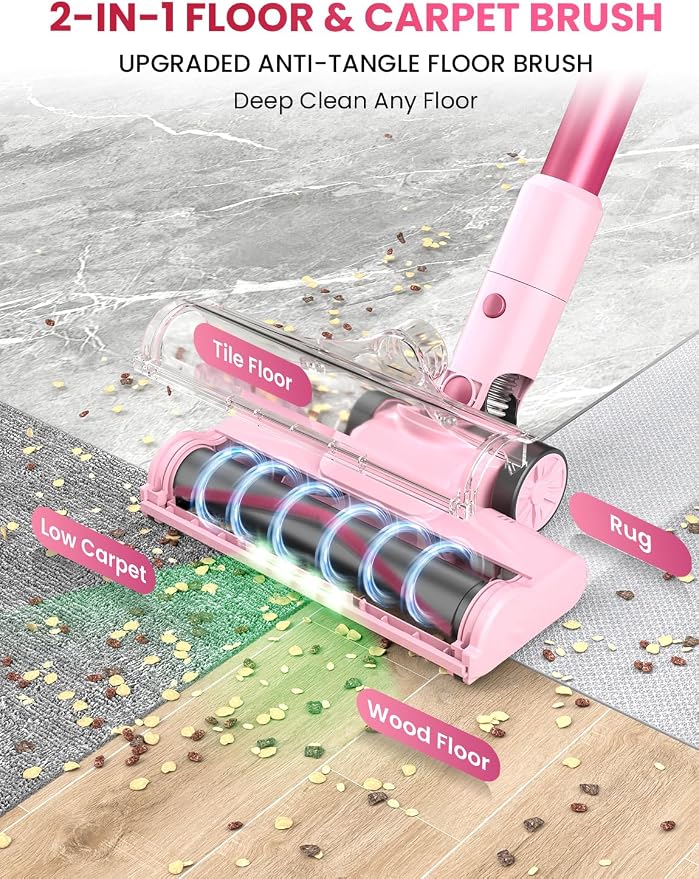 Dzaki Cordless Vacuum Cleaner, Stick Vacuum - Image 8