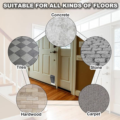 PATIKIL Rubber Door Stoppers for Bottom of Door, Door Wedge Stopper - Image 5