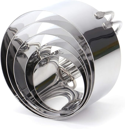 Tosnail Pastry Cutter, Dough Blender, 3 Cup Flour Sifter and Biscuit Cutter - Image 3