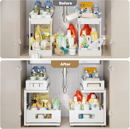 2 Pack Under Sink Organizer - Image 6