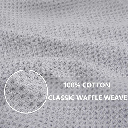 Homaxy 100% Cotton Waffle Weave Kitchen Dish Towels, Ultra Soft Absorbent Quick - Image 2