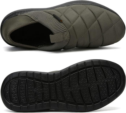 KUBUA Slippers for Men and Womens Indoor House Shoes Plush Slip on Outdoor - Image 3