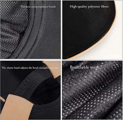 Wide Brim Hats for Woman Foldable Hats Sun Hats for Women uv Protection Bowknot Bucket hat Adjustable hat with Ponytail Hole