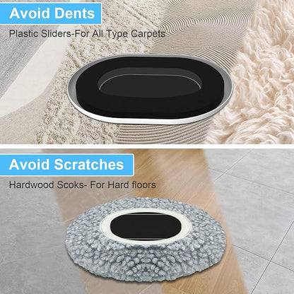 Furniture Sliders for Hardwood Floors: Multi-Surface 3-in-1 Furniture Movers - Image 5