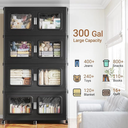 BROVIEW 1200 Qt Stackable Storage Bin - Image 7