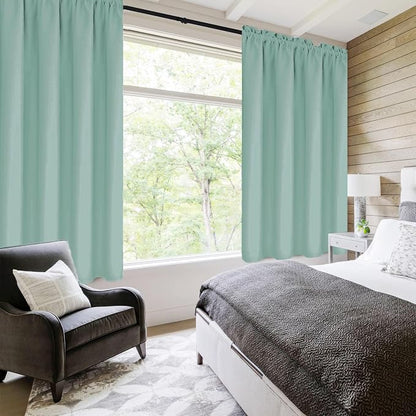 DWCN Blackout Curtains for Living Room Thermal Insulated, Energy Saving & Noise - Image 2