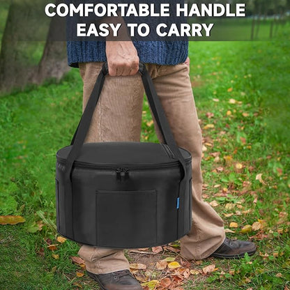 Dutch Oven Bag for 14 Inch, Durable Camp Dutch Oven Storage Bag, Carry Bag - Image 5