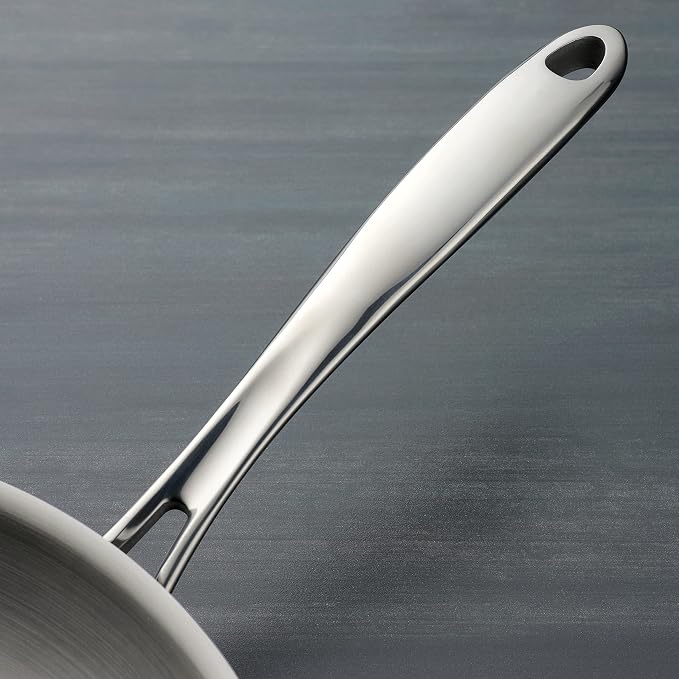 Tramontina Boston Tri-Ply Clad Stainless Steel 12-Inch Large Frying Pan - Image 4