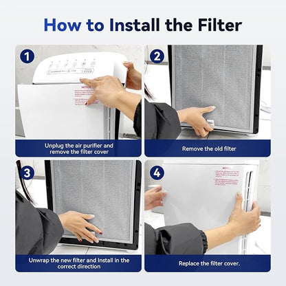 Membrane Solutions MSA3/MSA3S Genuine Smoke Removal Air Purifier Filter - Image 7