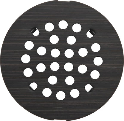 rrajj 4-1/4 Inch Round Snap-in Shower Floor Drain Cover Replacement Cover by RRAJJ