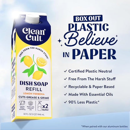 Cleancult Dish Soap Liquid Refills - Image 2