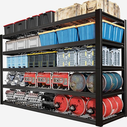65" W Garage Shelving Heavy Duty, 5 Tier Garage Shelves, Commercial Metal Shelf - Image 7
