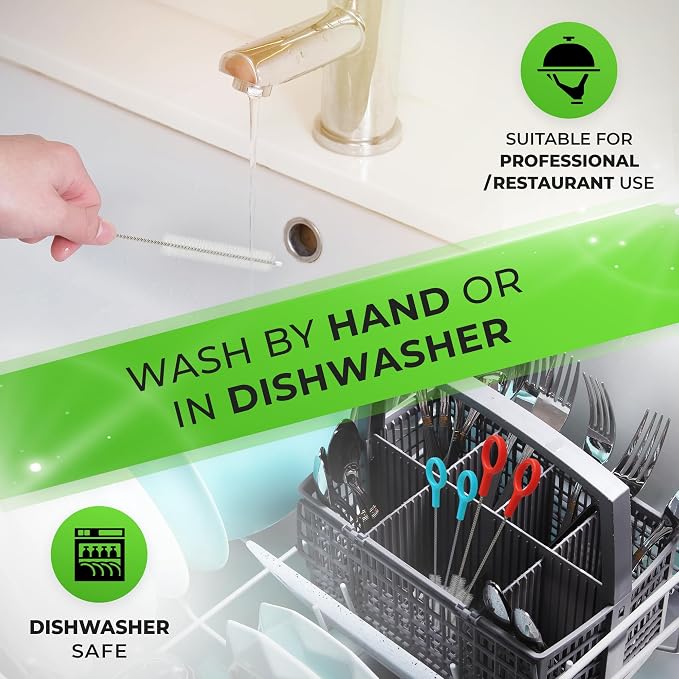 Heavy Duty Cleaning Brushes Set of 8 - Image 5