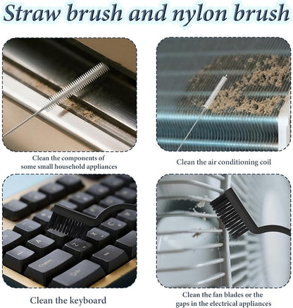 15pcs Crevice Cleaning Brush, Hard Bristle Brushes, Grout Cleaner Brush - Image 5