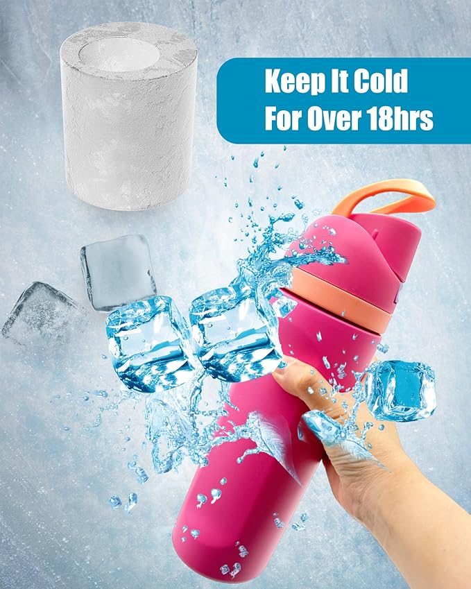 Ice Molds for Owala 24-40oz, Food-Grade Soft Silicone, No White Residue - Image 6