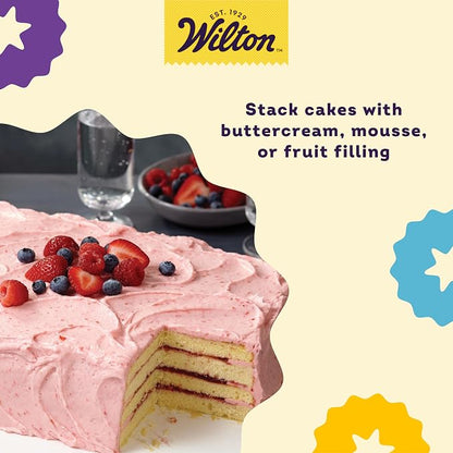 Wilton Easy Layers Sheet Cake Pan, Rectangle Sheet Pan, 2-Piece Baking Sheets - Image 5