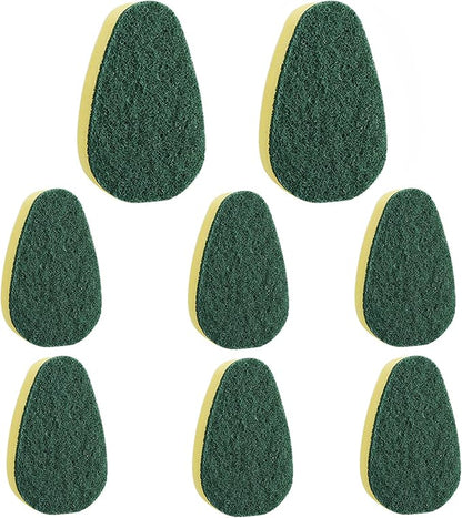 DYMOLL Dish Wand Refills 8Packs, Sponge Replacement Heads, Dish Wand Sponge by DYMOLL
