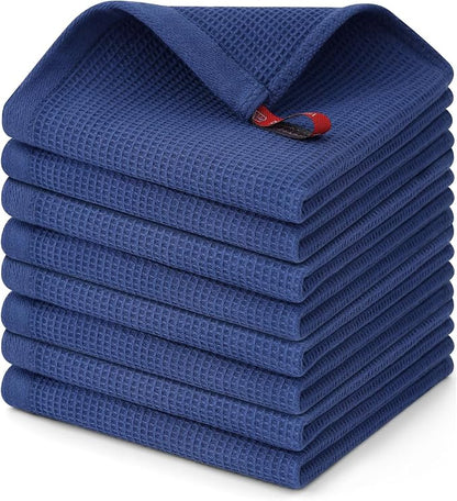 Homaxy 100% Cotton Waffle Weave Dish Cloths by Homaxy