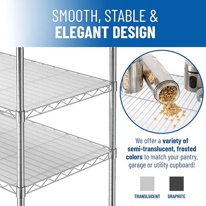 Sterling Shelf Liners Wire Rack Covers: Plastic Shelf Liner Cover - Image 6