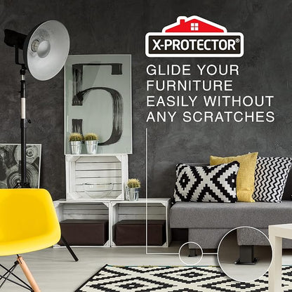Furniture Sliders for Hardwood Floors X-Protector 12 PCS - Image 6