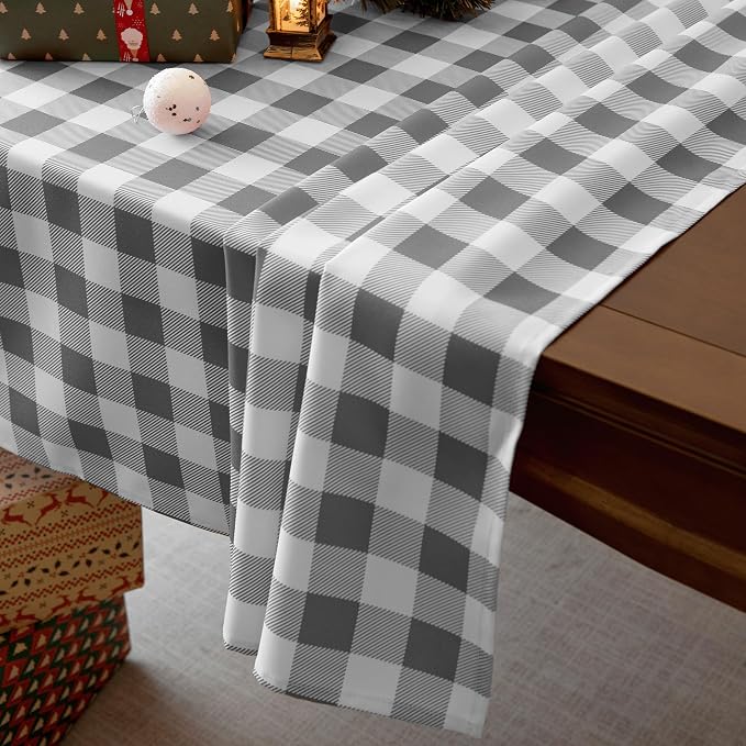 Waterproof Checkered Tablecloth Fabric - Image 3