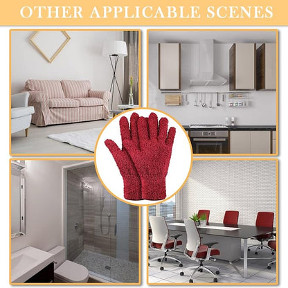 Patelai 3 Pairs Microfiber Plant Dusting Gloves Leaf Cleaning Gloves - Image 7