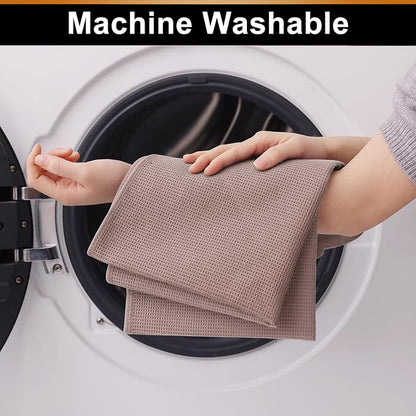 Homaxy 100% Cotton Waffle Weave Kitchen Towels - Image 5