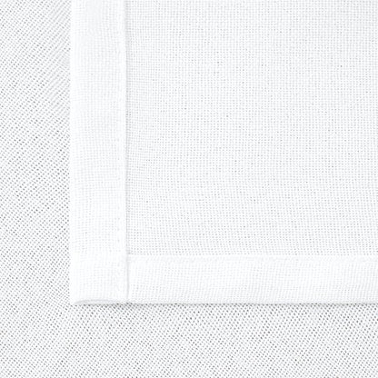 YoungsTex White Linen Curtains 80 Inch Length - Image 9